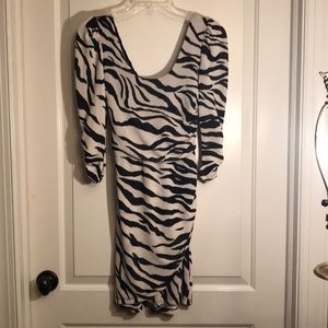 🦓 zebra print dress 🦓